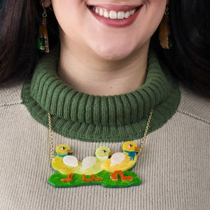 Erstwilder - A Brood Of Ducklings Necklace (Fleur Harris) - 20th Century Artifacts