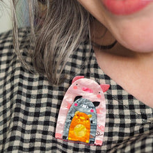 Load image into Gallery viewer, Erstwilder - Chinny Chin Chins Brooch (Pete Cromer) (2024) - 20th Century Artifacts