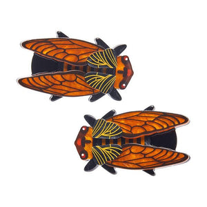 Erstwilder - Cicadian Rhythms Hair Clips Set - 2 Piece (Jocelyn Proust) - 20th Century Artifacts