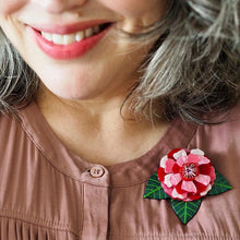 Load image into Gallery viewer, Erstwilder - Classic Camellia Brooch (Jocelyn Proust) - 20th Century Artifacts