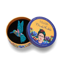 Load image into Gallery viewer, Erstwilder - Frida&#39;s Hummingbird Brooch (Frida Kahlo) - 20th Century Artifacts