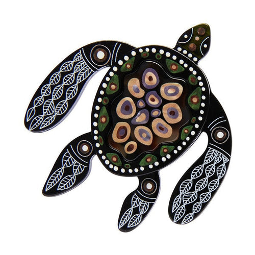 Erstwilder - *** Melanie Hava - The Turtle 'Bungadu' Brooch FREE GIFT WITH PURCHASE - 20th Century Artifacts