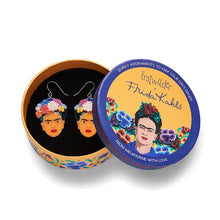 Load image into Gallery viewer, Erstwilder - My Own Muse Frida Drop Earrings (Frida Kahlo) - 20th Century Artifacts