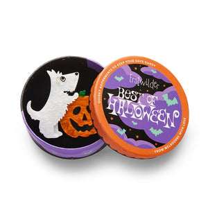 Erstwilder - Patch the Pumpkin Pup Brooch (2024) - 20th Century Artifacts