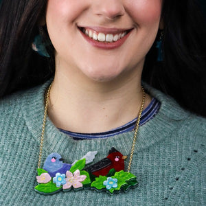 Erstwilder - Pretty Birds Necklace (Fleur Harris) - 20th Century Artifacts