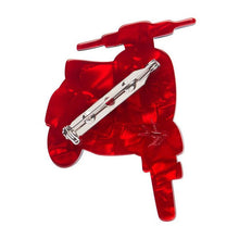 Load image into Gallery viewer, Erstwilder - Roman Holiday Vespa Brooch - 20th Century Artifacts