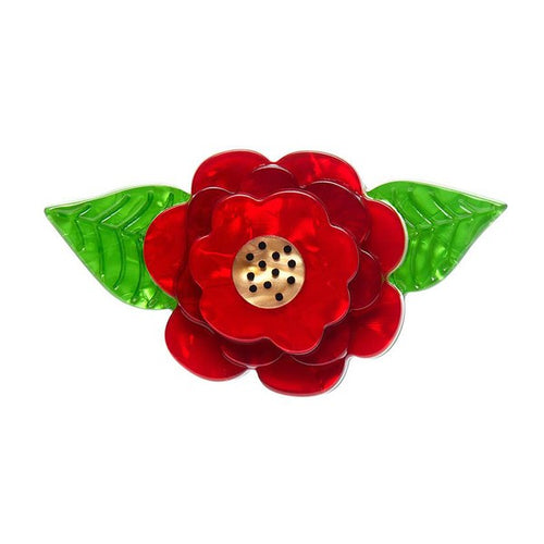 Erstwilder - Rosalita Flower Brooch - 20th Century Artifacts