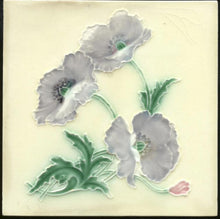 Load image into Gallery viewer, Art Nouveau Fireplace Tile - 6 x 6 inch - 0009 - 20th Century Artifacts