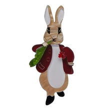 Load image into Gallery viewer, Erstwilder - Benjamin Bunny Brooch (2020) - 20th Century Artifacts