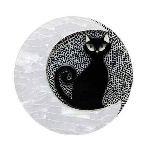 Erstwilder - Cara the Halloween Kitty Brooch (2017) - 20th Century Artifacts