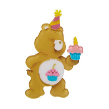 Load image into Gallery viewer, Erstwilder - Care Bears Birthday Bear&#39;s Cake Brooch - 20th Century Artifacts