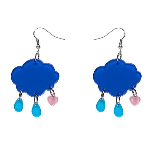 Erstwilder - Care Bears Grumpy Bear™ Cloud Earrings - 20th Century Artifacts