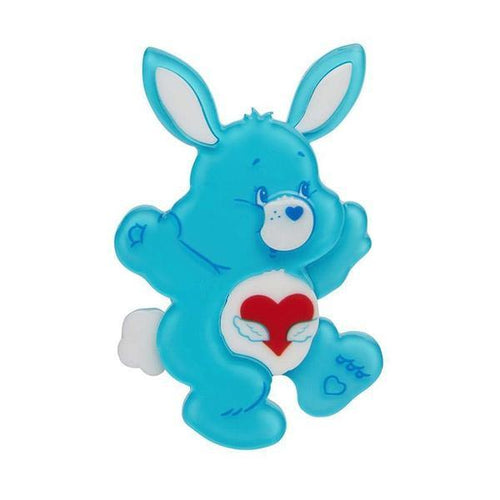 Erstwilder - Care Bears Swift Heart Rabbit Brooch (2020) - 20th Century Artifacts