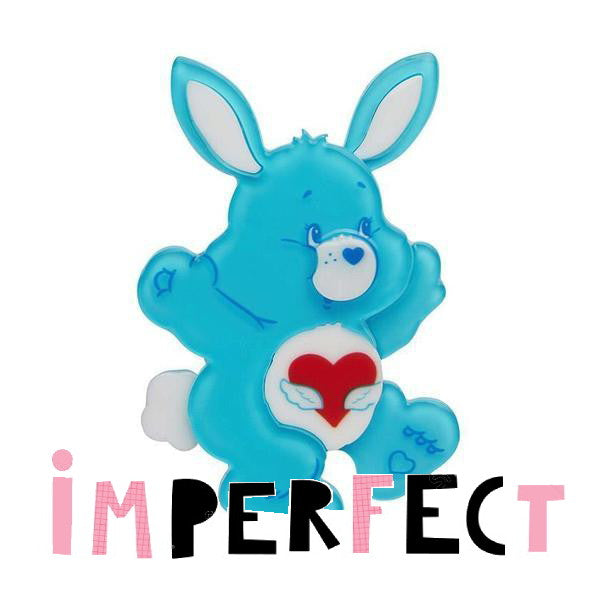 Erstwilder - Care Bears Swift Heart Rabbit™ Brooch (2020) imperfect - 20th Century Artifacts