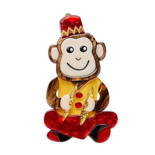 Erstwilder - Charley Chimp Brooch (2018) - 20th Century Artifacts