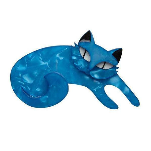 Erstwilder - Curling Cassandra Cat Brooch (2017) - 20th Century Artifacts