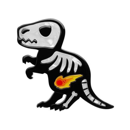 Erstwilder - Dead-O-Saurus Rex Brooch (2020) - 20th Century Artifacts