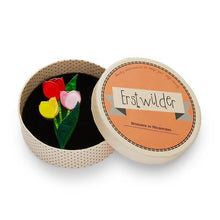 Load image into Gallery viewer, Erstwilder - Dutch Courage Tulips Brooch (2019) - 20th Century Artifacts