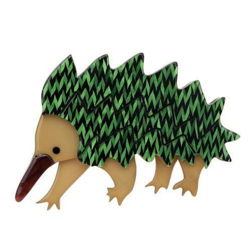 Erstwilder - Egbert the Echidna Brooch (2014) - 20th Century Artifacts