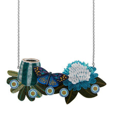 Load image into Gallery viewer, Erstwilder - Fluttering in the Florals Necklace (Jocelyn Proust) - 20th Century Artifacts