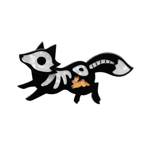 Erstwilder - Frightful Fox Brooch (2020) - 20th Century Artifacts