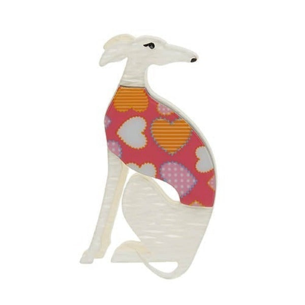 Greyhound brooch on sale