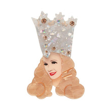 Load image into Gallery viewer, Erstwilder - Glinda the Good Witch Brooch - 20th Century Artifacts