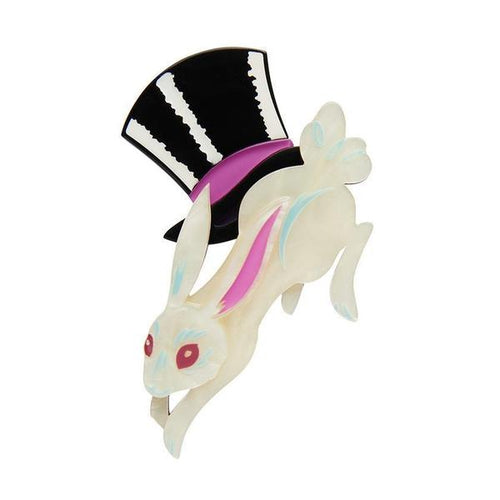 Erstwilder - Hat Trick Rabbit Brooch (2020) - 20th Century Artifacts