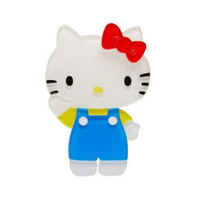 Load image into Gallery viewer, Erstwilder - Hello Kitty Meet Kitty White Brooch - 20th Century Artifacts