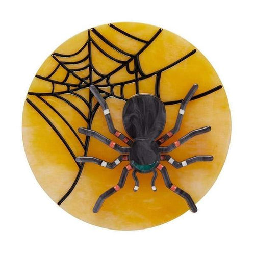 Erstwilder - Itsy Bitsy Spider Brooch (2019) - 20th Century Artifacts