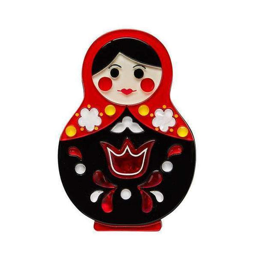 Erstwilder - Matryoshka Memories Toy Brooch (2018) - 20th Century Artifacts