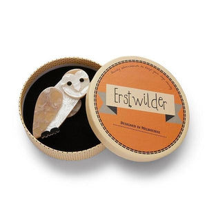 Erstwilder - Miah Masked Owl Brooch (2020) - 20th Century Artifacts