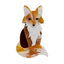 Load image into Gallery viewer, Erstwilder - Mini Mulder Fox Brooch (2020) - 20th Century Artifacts