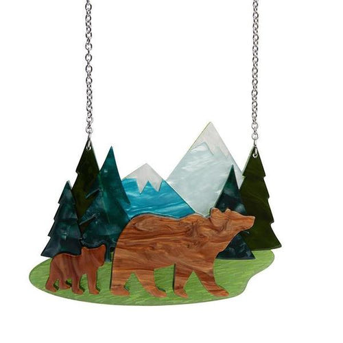 Erstwilder - Mountain Retreat Bear Necklace (2020) - 20th Century Artifacts