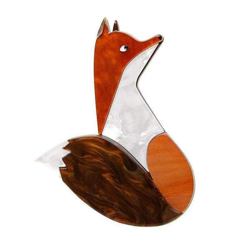 Erstwilder - Mr Fantastic Fox Brooch (2018) - 20th Century Artifacts