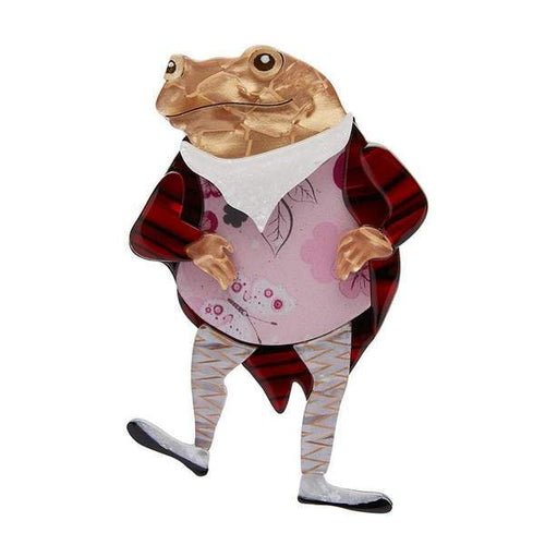 Erstwilder - Mr Jeremy Fisher Frog Brooch (2019) - 20th Century Artifacts