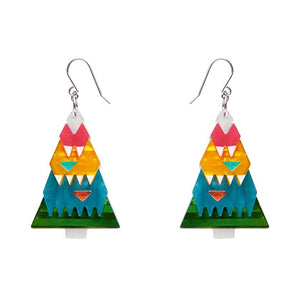 Erstwilder - O Christmas Tree Drop Earrings - 20th Century Artifacts