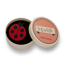 Load image into Gallery viewer, Erstwilder - Our Lady&#39;s Bird Ladybug Brooch (2020) - 20th Century Artifacts