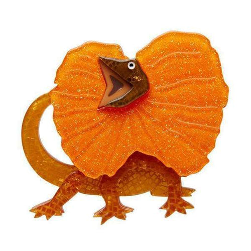 Erstwilder - Outback Jacko Lizard Brooch (2018) - 20th Century Artifacts