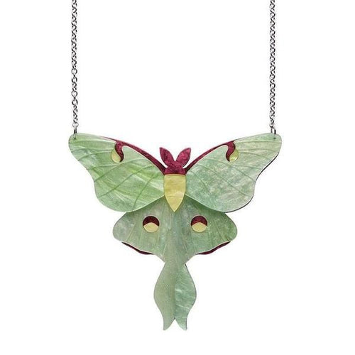 Erstwilder - Over the Moon Luna Moth Necklace (2020) - 20th Century Artifacts