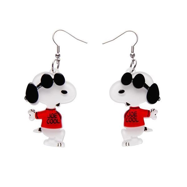 Erstwilder - Peanuts Joe Cool Snoopy Drop Earrings (2020) - 20th Century Artifacts