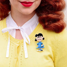 Load image into Gallery viewer, Erstwilder - Peanuts Lucy Van Pelt Brooch (2020) - 20th Century Artifacts