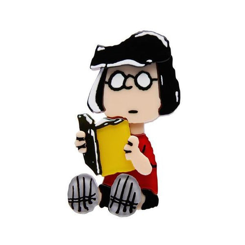 Erstwilder - Peanuts Marcie Brooch (2020) - 20th Century Artifacts