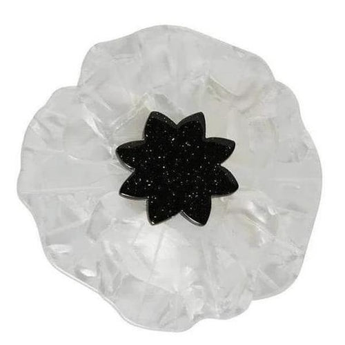 Erstwilder - Poppy Field Brooch (2017) White - 20th Century Artifacts