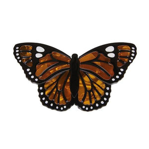 Erstwilder - Prince of Orange Monarch Butterfly Brooch (2020) - 20th Century Artifacts