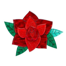 Load image into Gallery viewer, Erstwilder - Rosa Espanola Brooch (2019) - 20th Century Artifacts