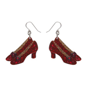 Erstwilder - Ruby Slippers Earrings - 20th Century Artifacts