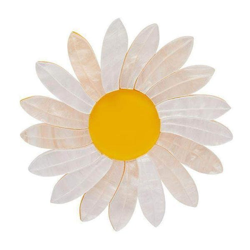 Erstwilder - She Loves Me Daisy Brooch (p) - 20th Century Artifacts