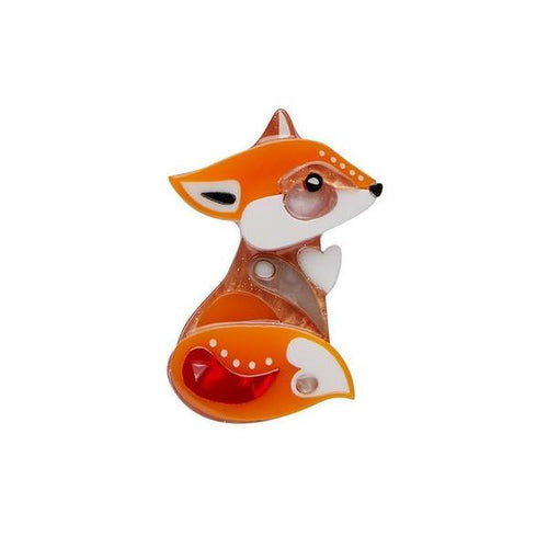 Erstwilder - The Footloose Fox Mini Brooch (Pete Cromer) (2021) - 20th Century Artifacts