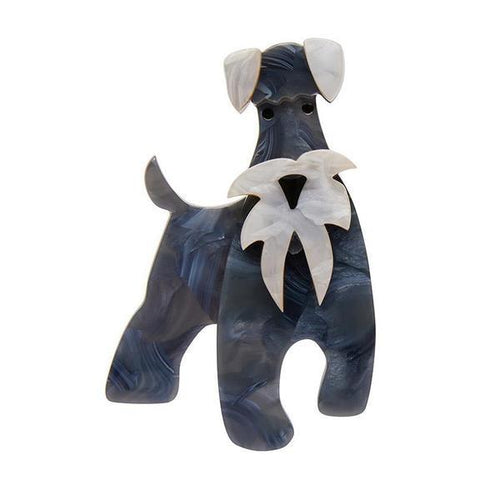 Erstwilder - The Schnauzer and Klaus Brooch 2021 - 20th Century Artifacts